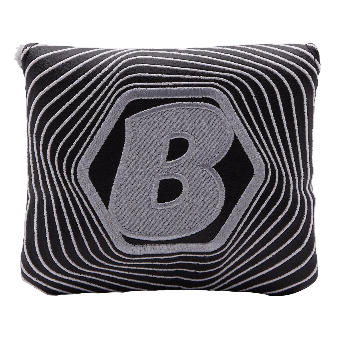 Hex B Spiral — Black/White