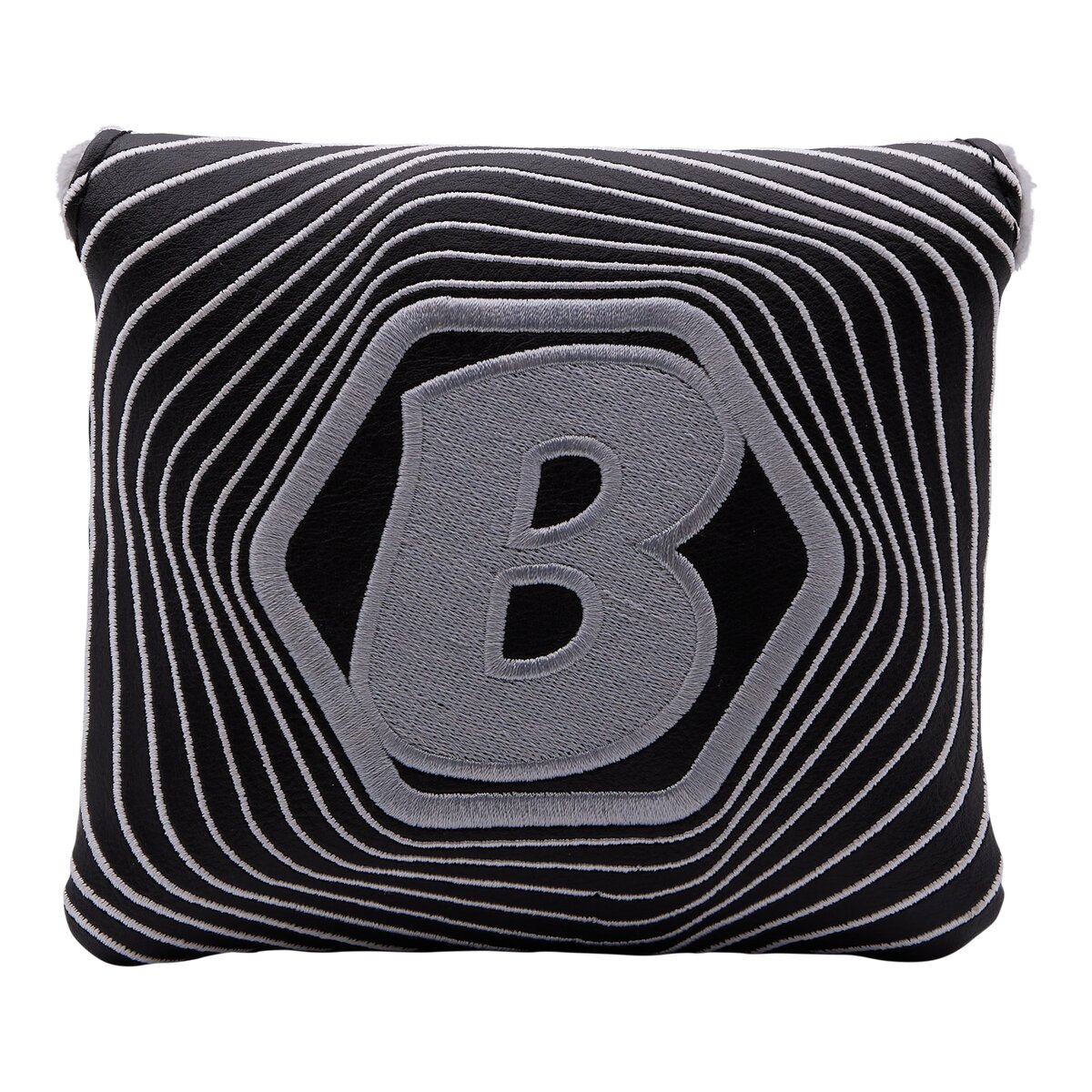 Hex B Spiral — Black/White