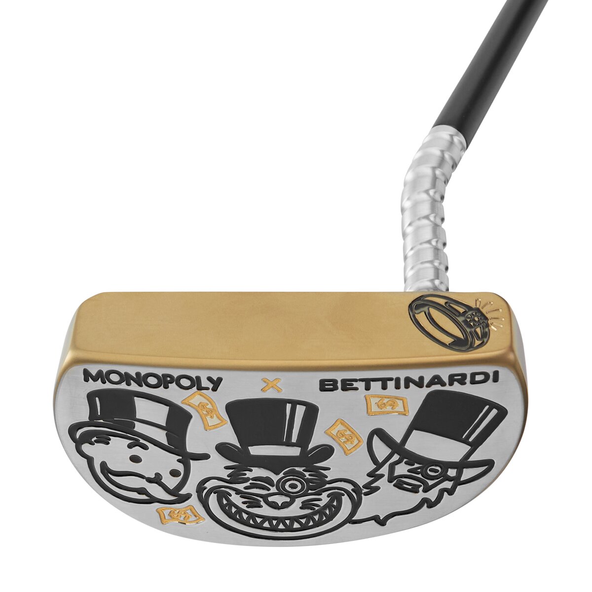 Monopoly x Bettinardi Multi Icon Gold Flame SS3 1-of-1 — 