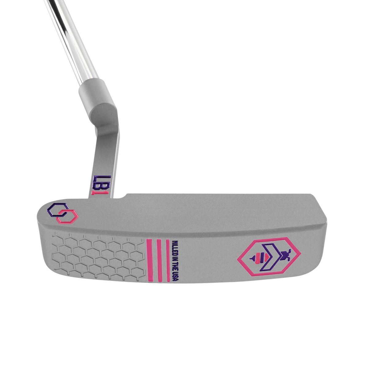 Junior Series LB1 Blade Putter (Pink/Purple) — 