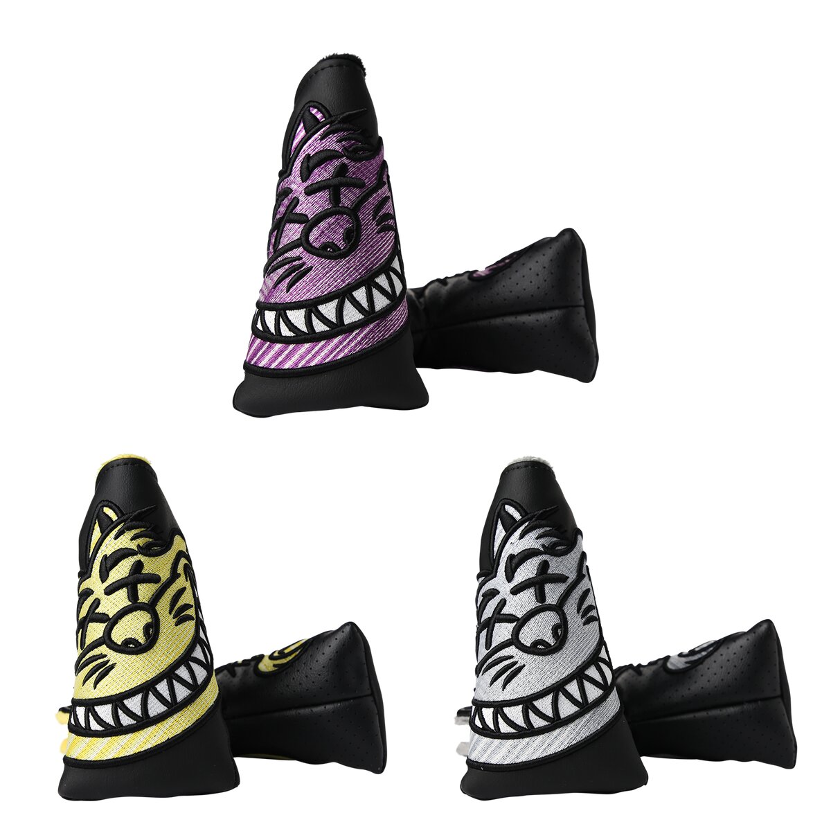 Bettinardi Social Black Perf/Heather Stitch Poison Fat Cat Set