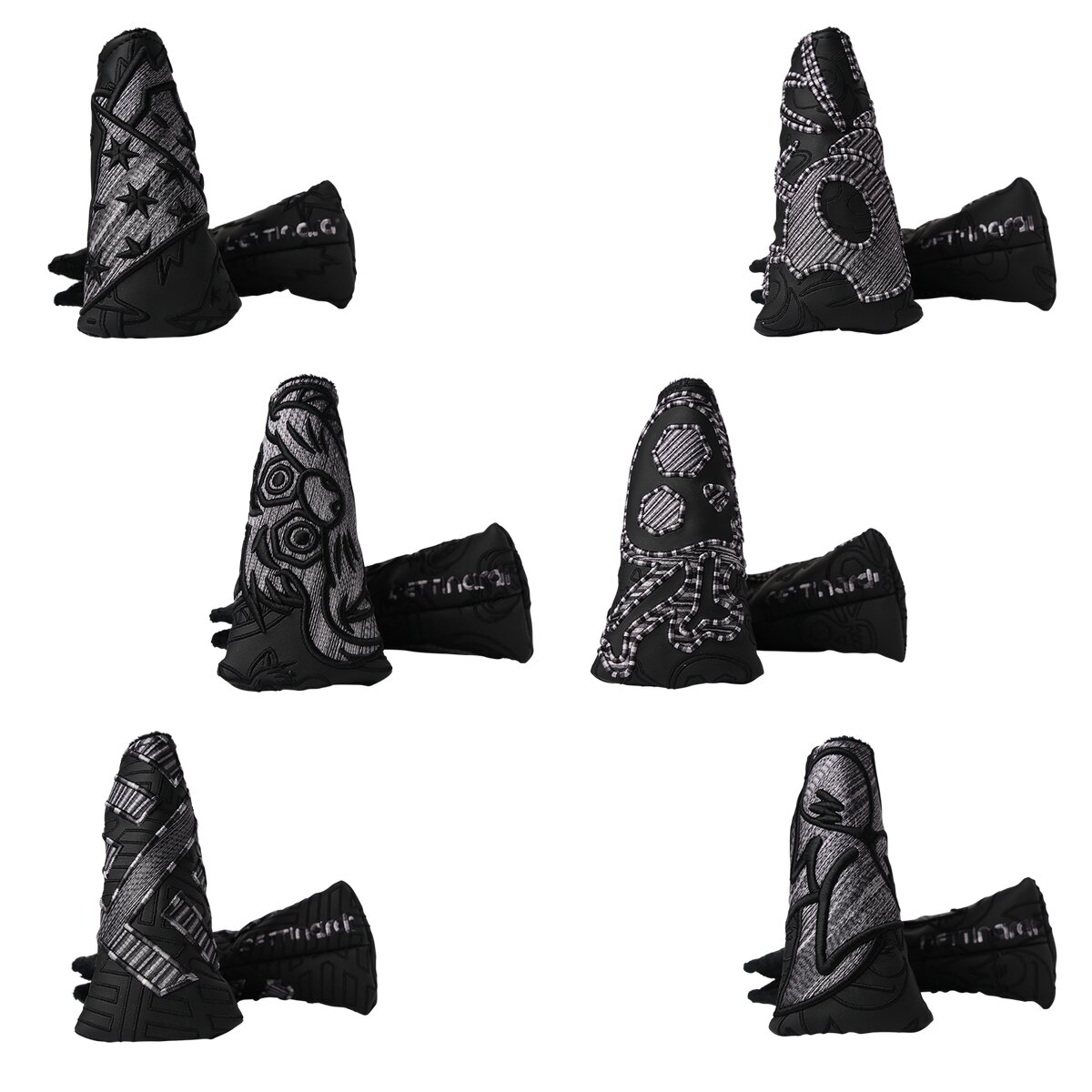 Bettinardi Social Heathered Black Icon Set