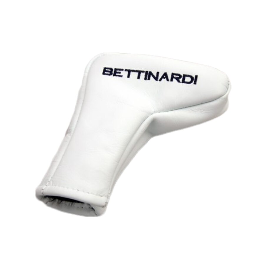 Bettinardi Front Snap Leather Honeycomb - White