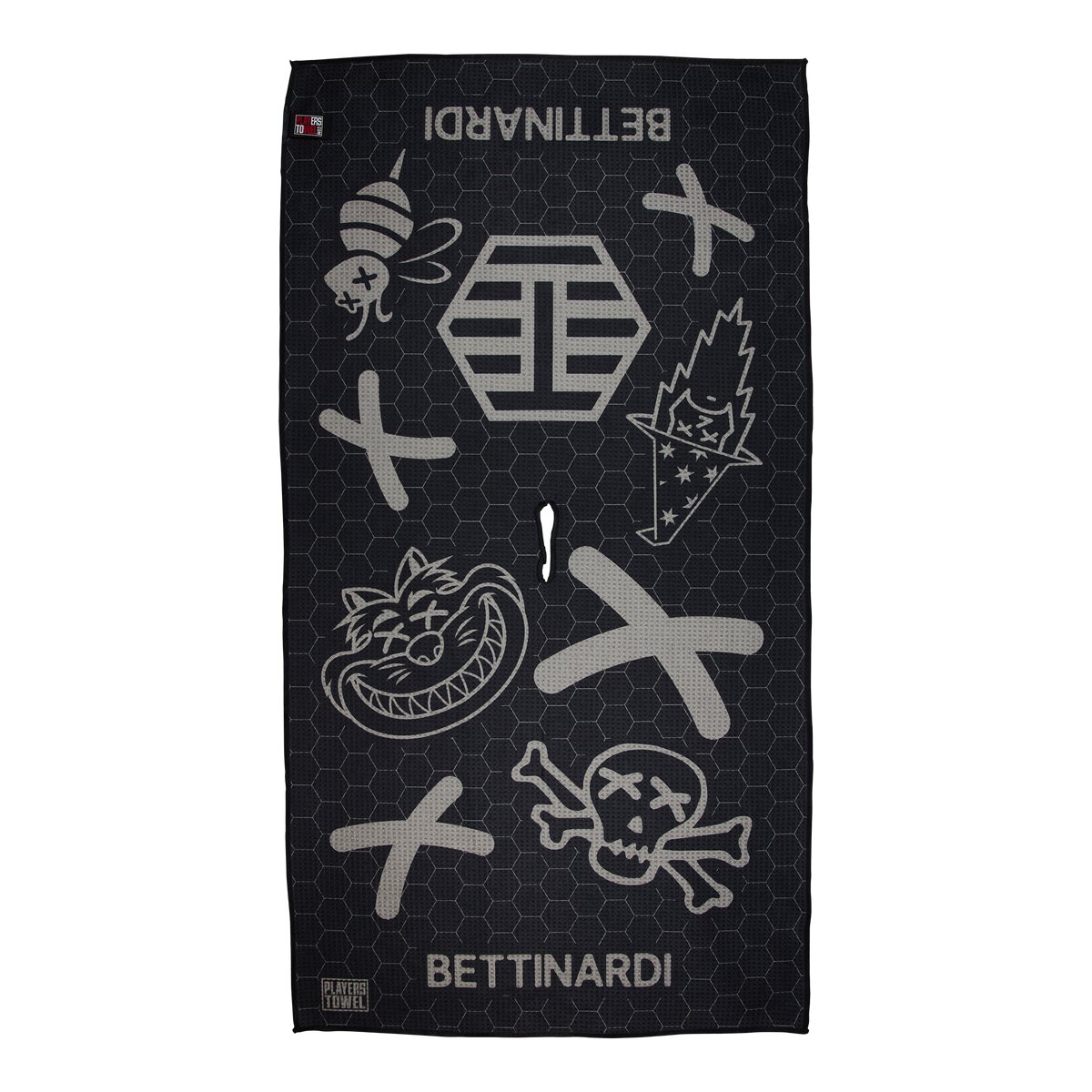Poison Blackout Multi-Icon Players Towel — 