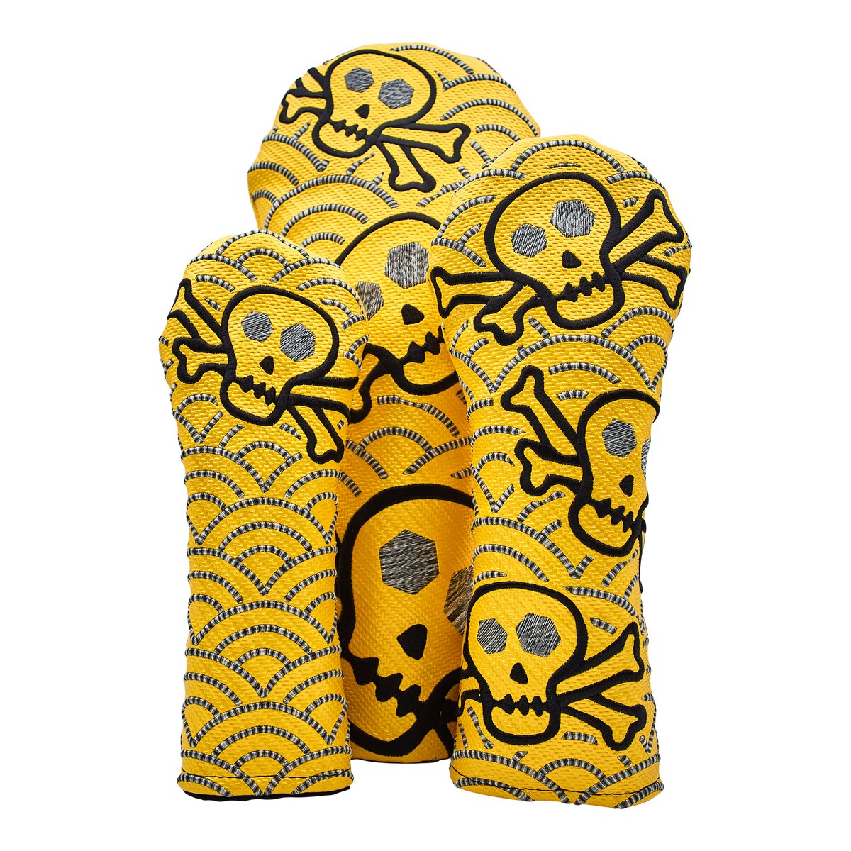 Yellow Skull & Bones Lefty Carbon — 