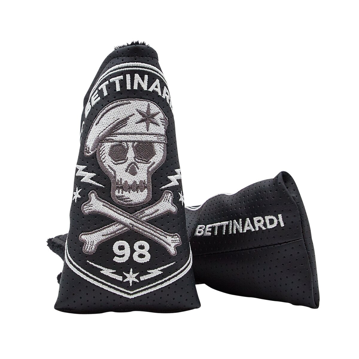 Pitch Black Skull & Berets — 