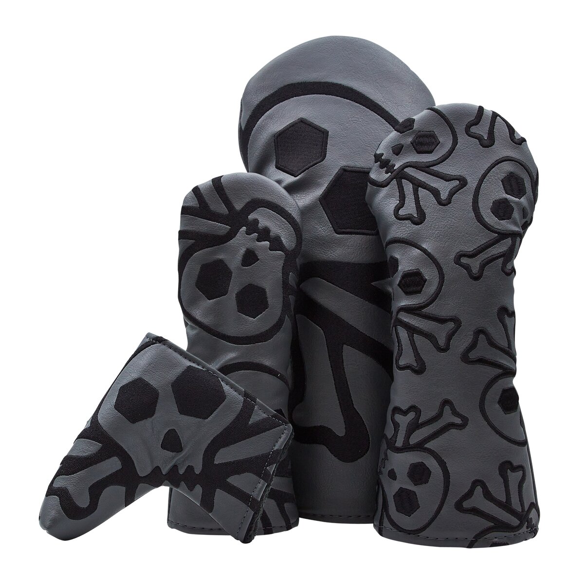 Bettinardi Jumbo Skull & Bones Woods & Blade Putter Cover Set