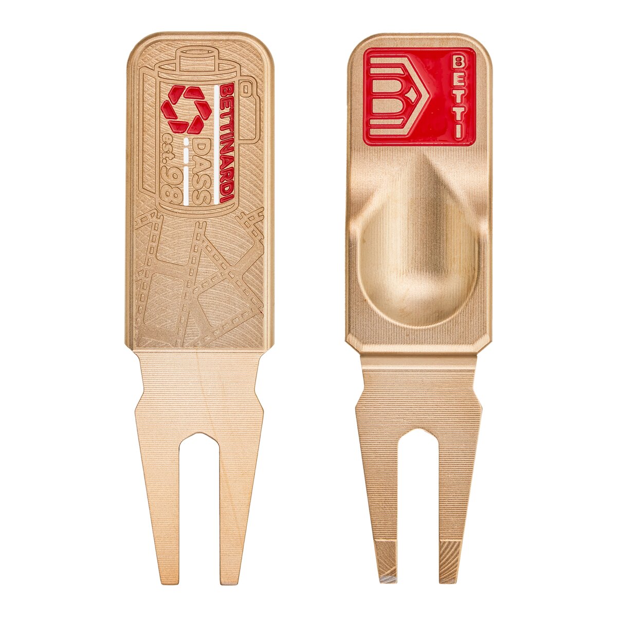 Gold Flame DASS Photogenic Divot Tool — 