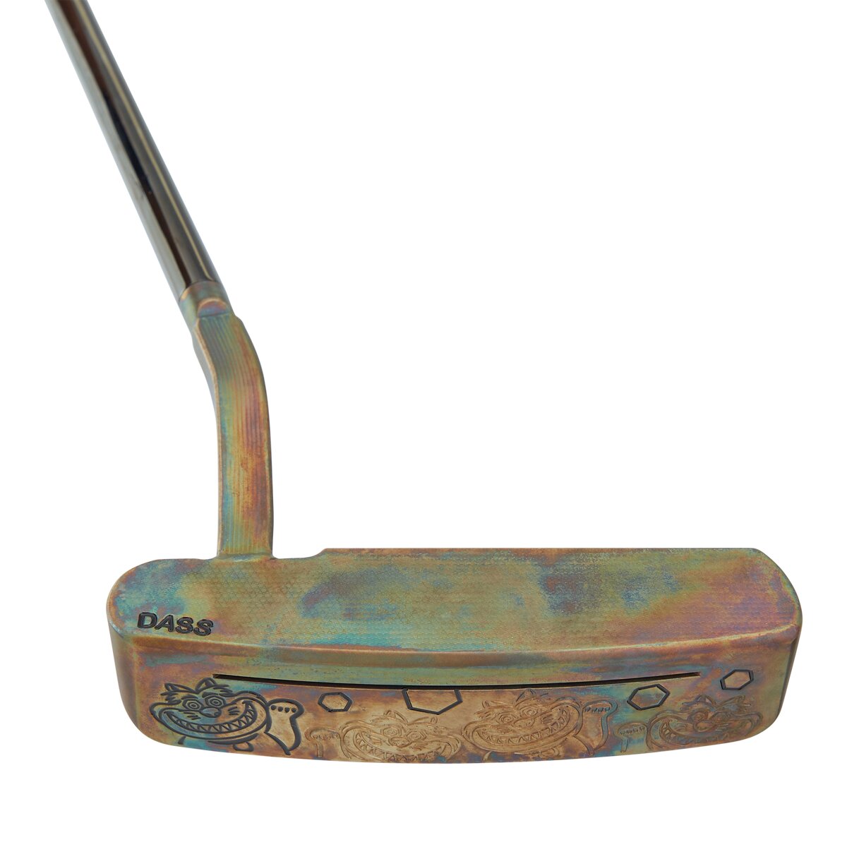 Steel Patina Lucky Cat DASS BB0 Sound Slot — 