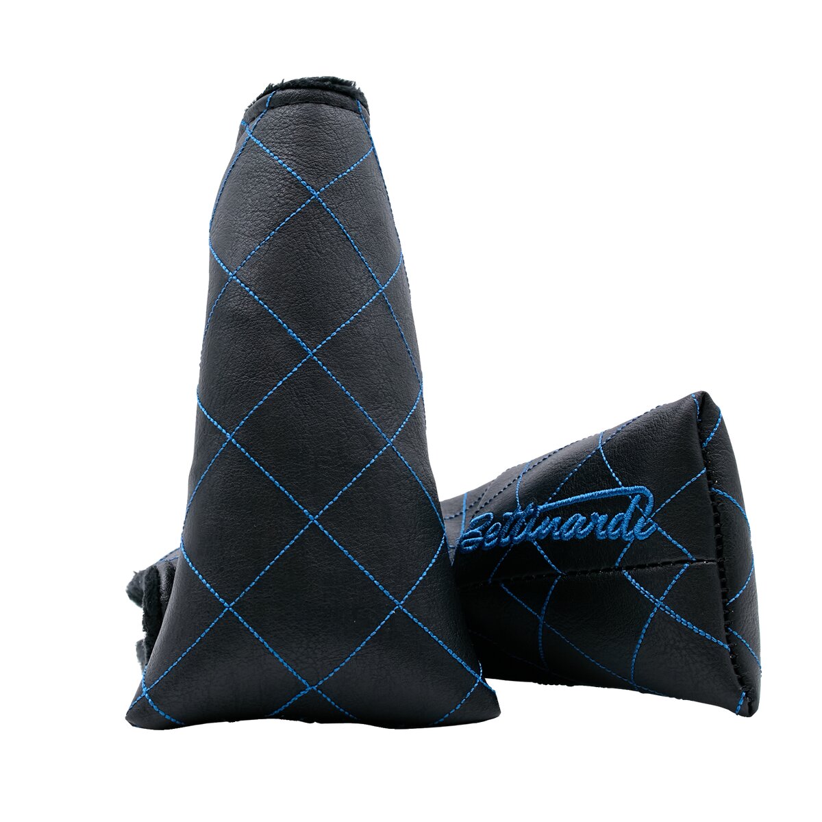 Midnight Black Retro Quilted — 