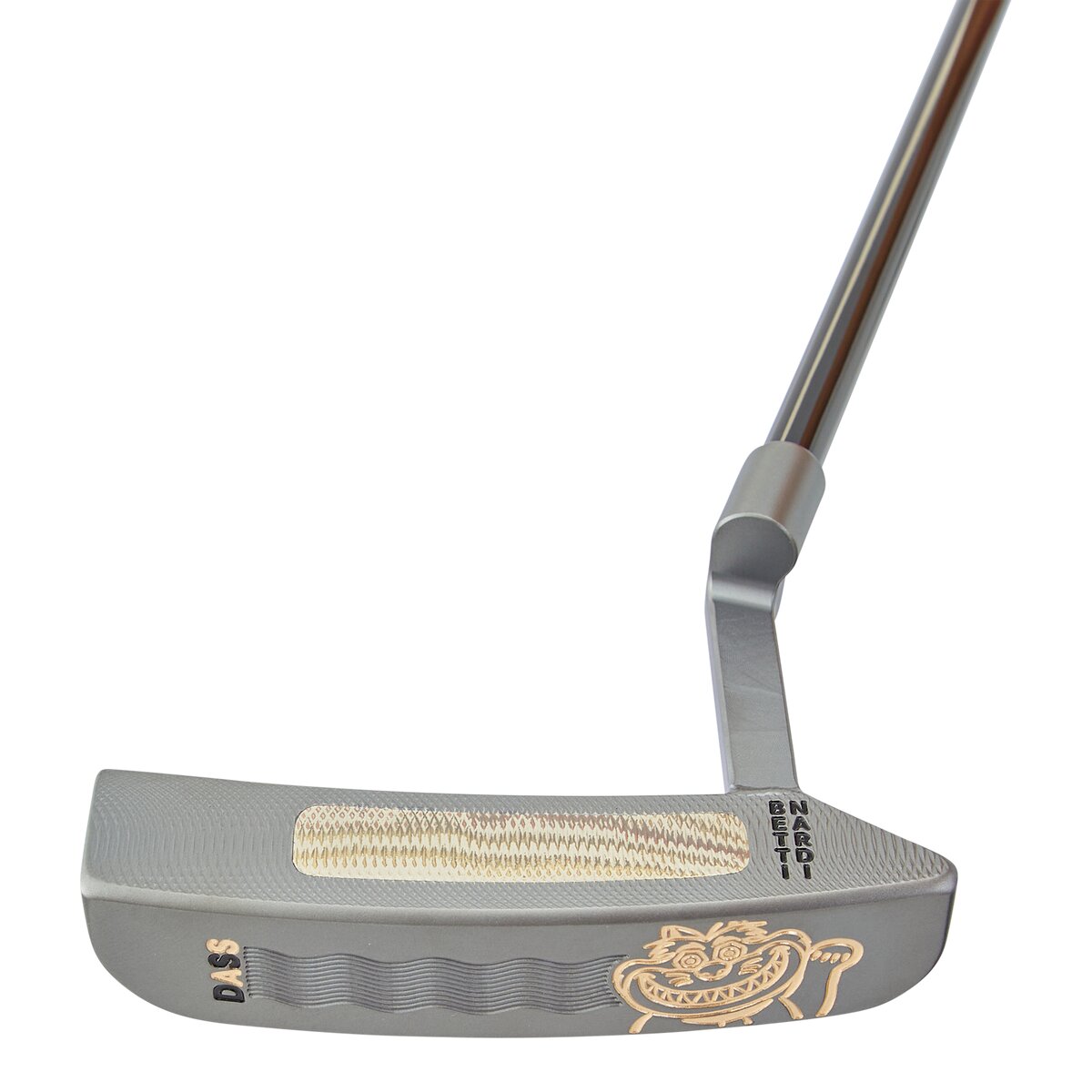 Lucky Cat Black Ox FCB Putter w/ Mokume Face Insert — 