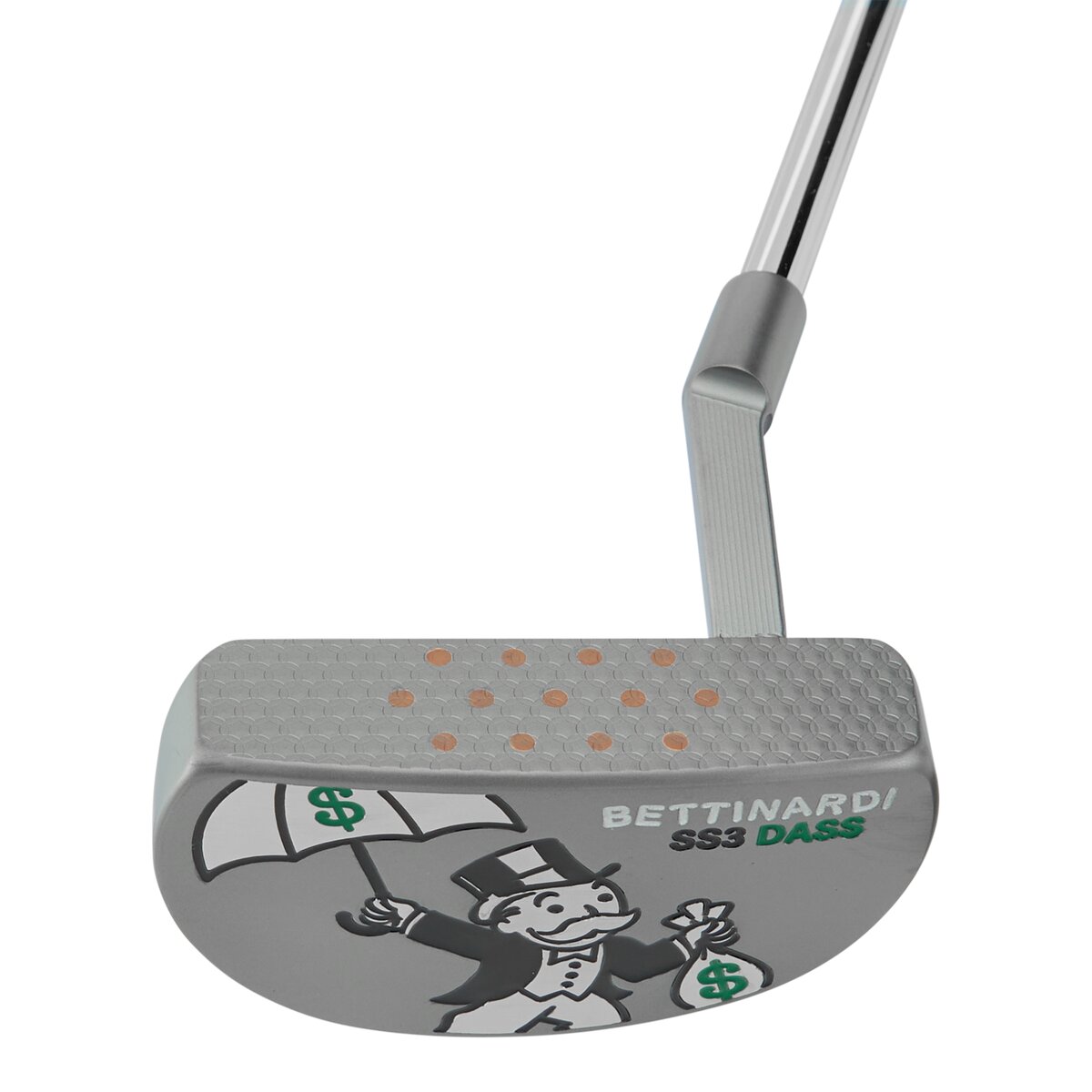 Bettinardi Fancy Neck All In Mr. Monopoly Copper Plug DASS SS3