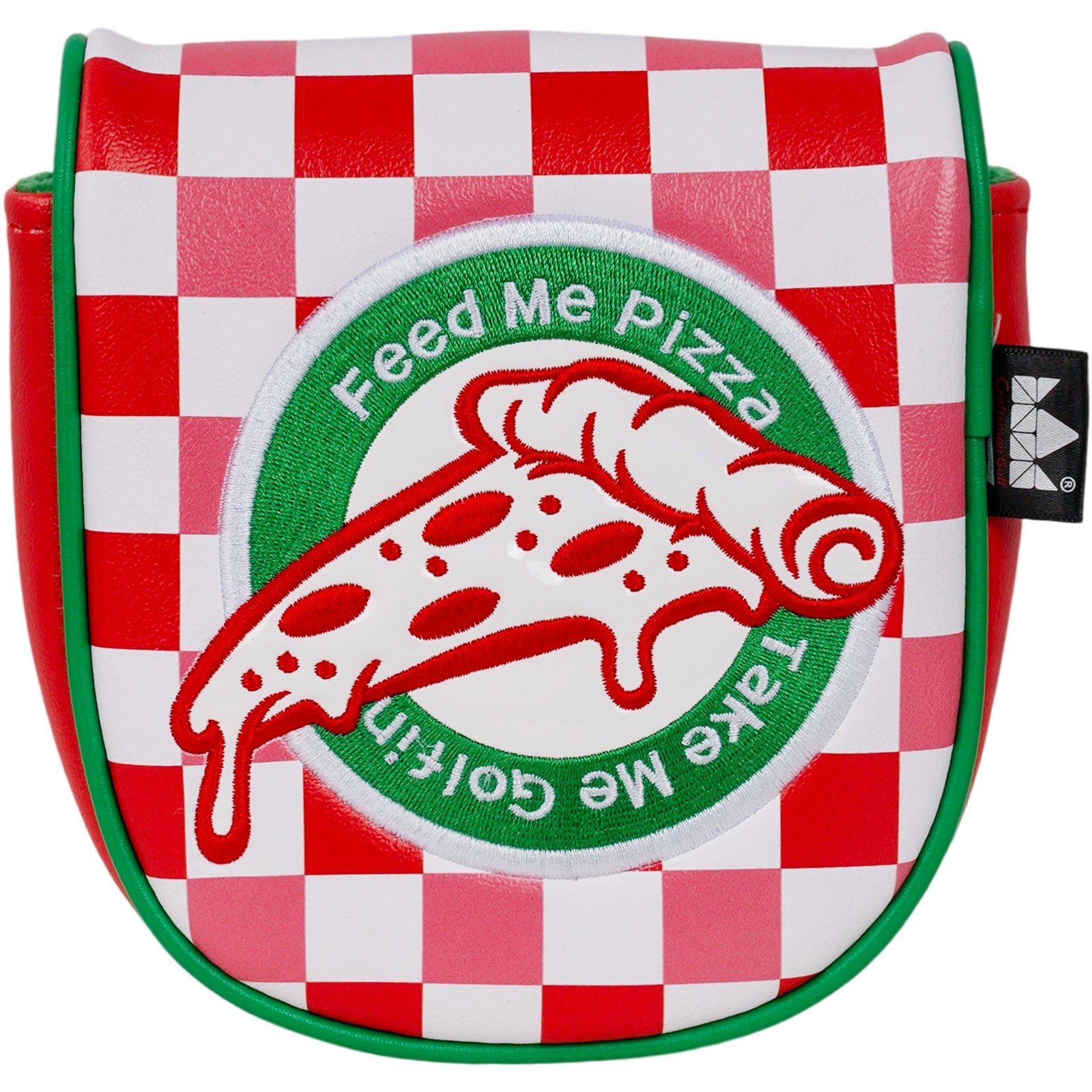 Craftsman Golf Plaid Pizza — Red/White