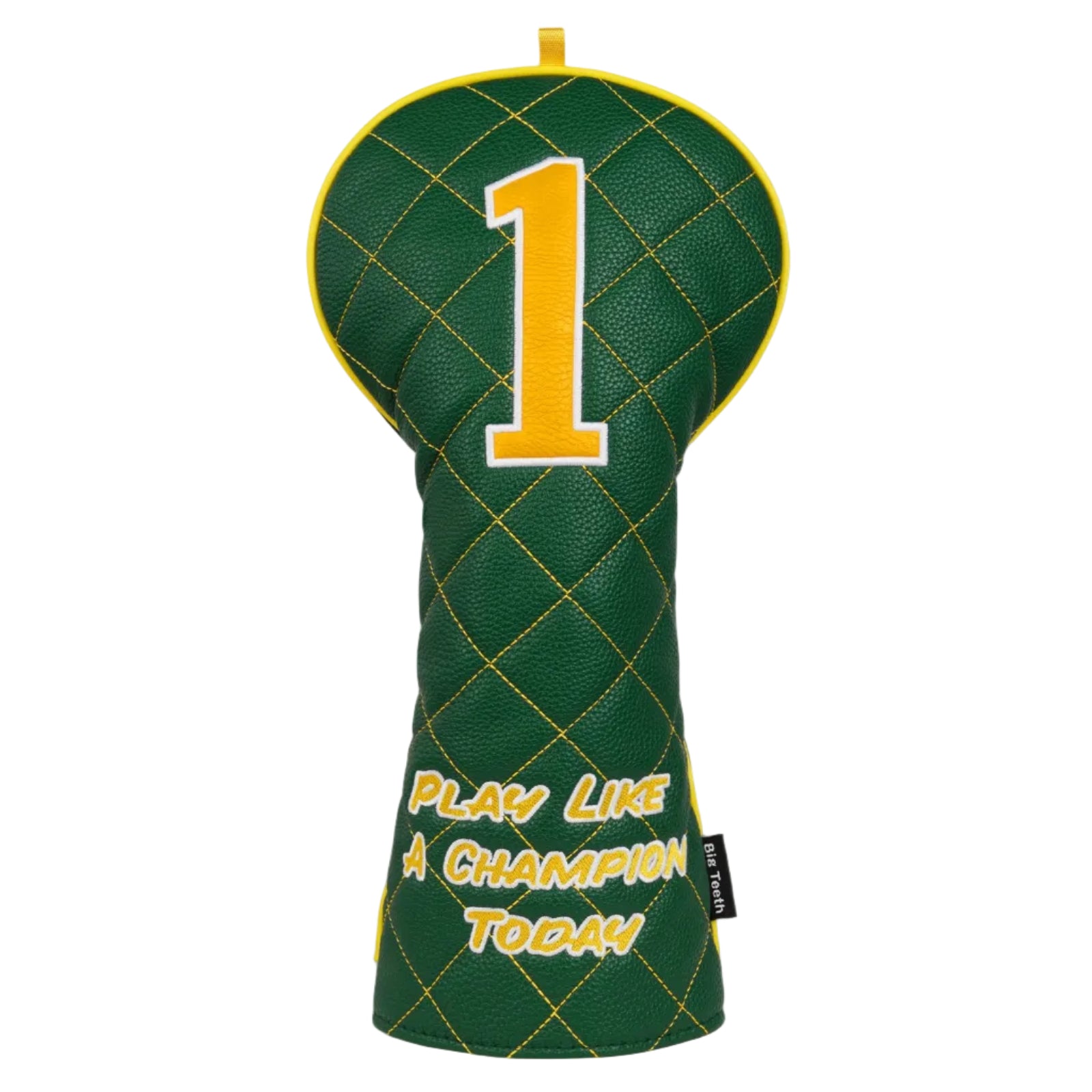Craftsman Golf Diamond Pattern Embroidered — Green