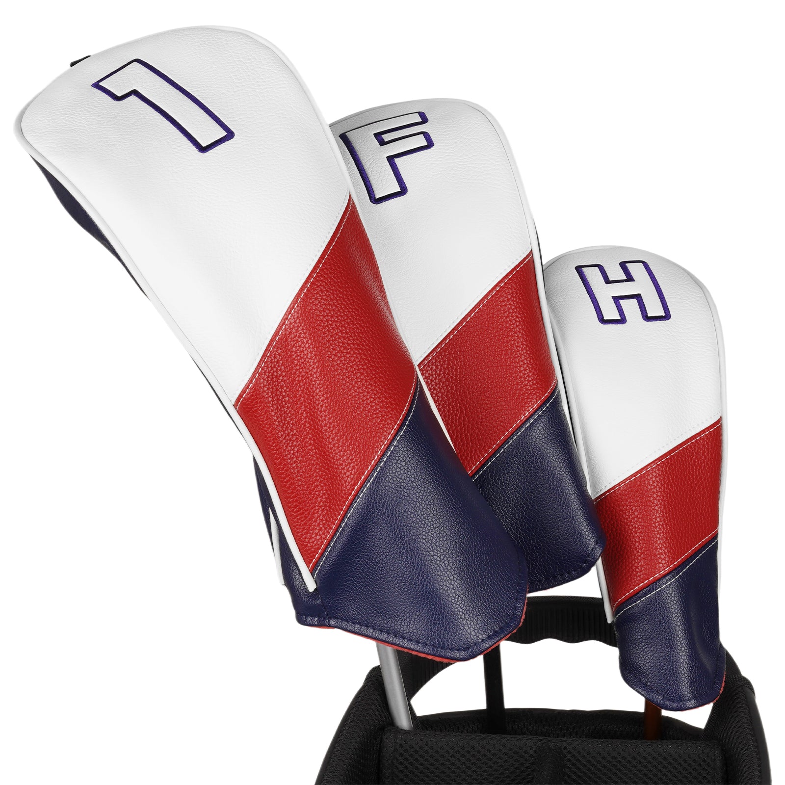 Craftsman Golf Spliced Digital — White/Red/Blue