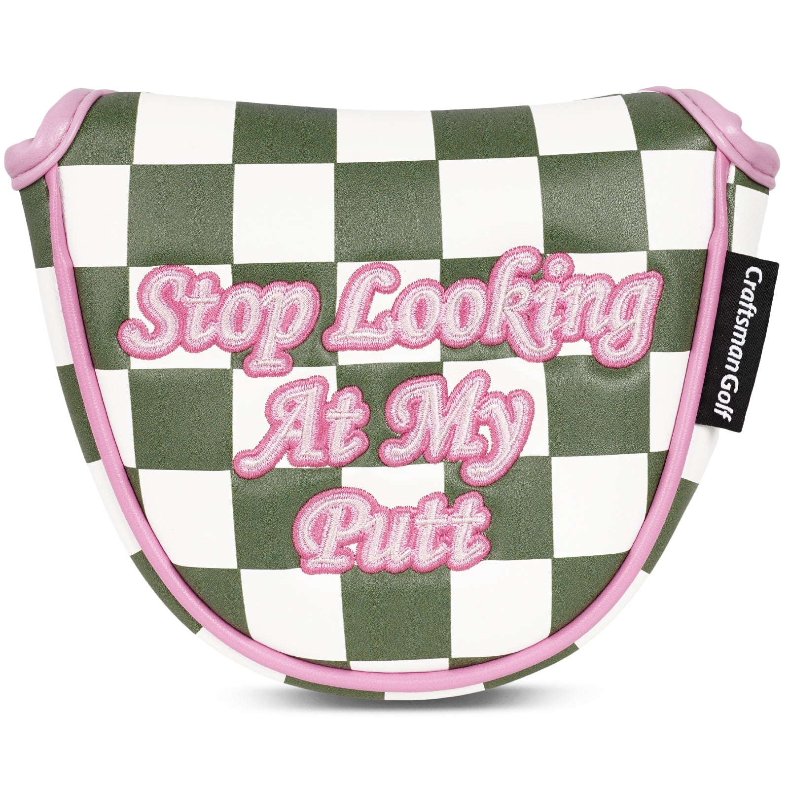 Craftsman Golf Check — Green/Pink