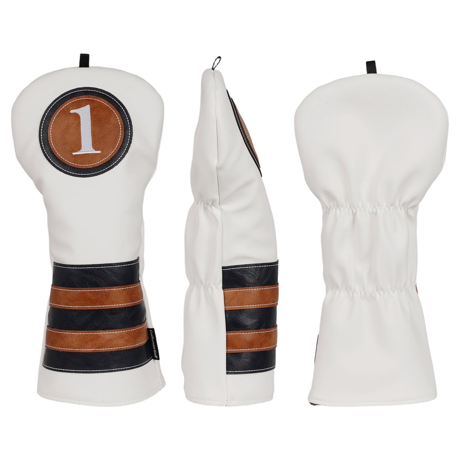 Craftsman Golf Stripes — White