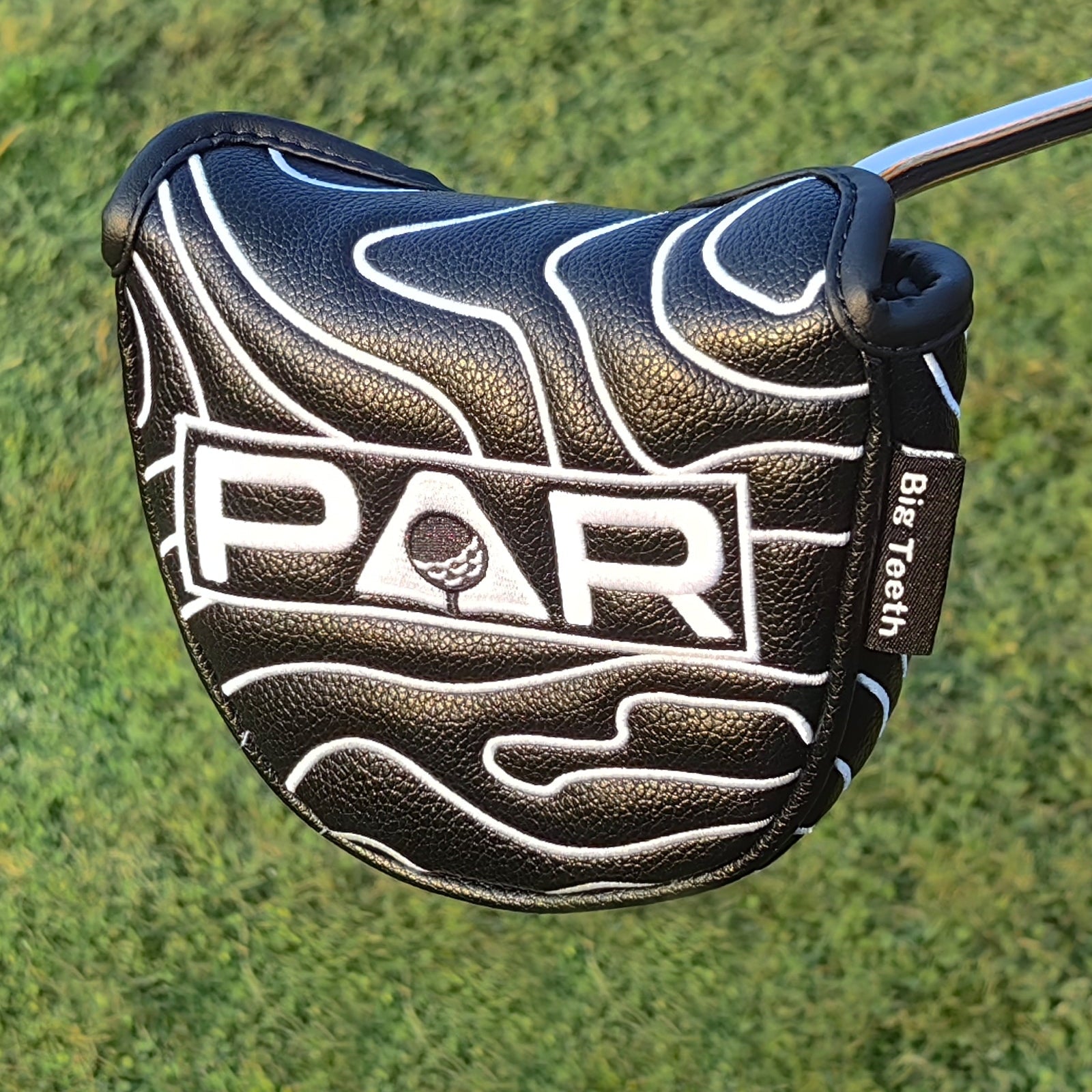 Craftsman Golf Map Pattern PAR Patch — Black