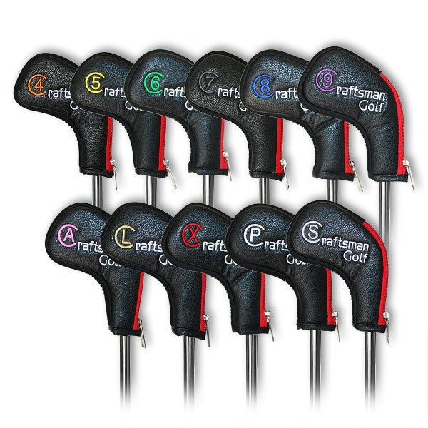 Craftsman Golf Multi Color Zipper