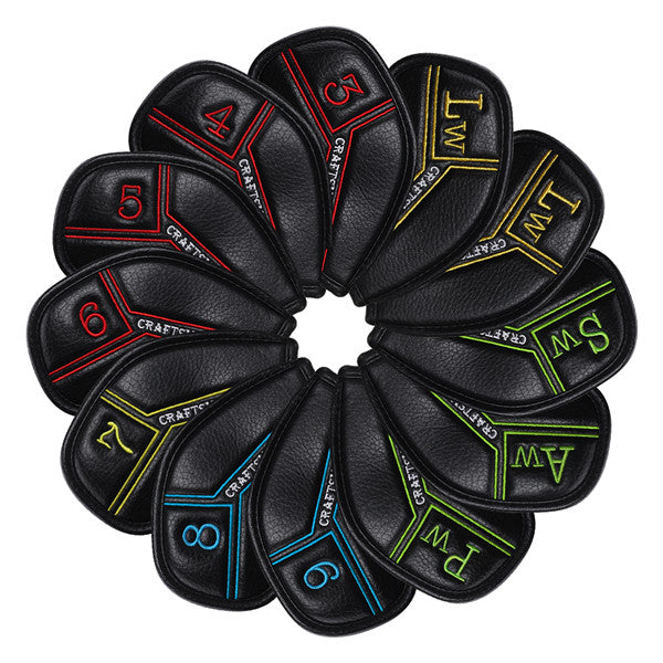 Craftsman Golf Colorful Number — Black