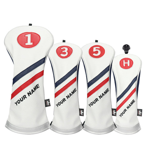 Craftsman Golf Custom White Blue Red With Your Name