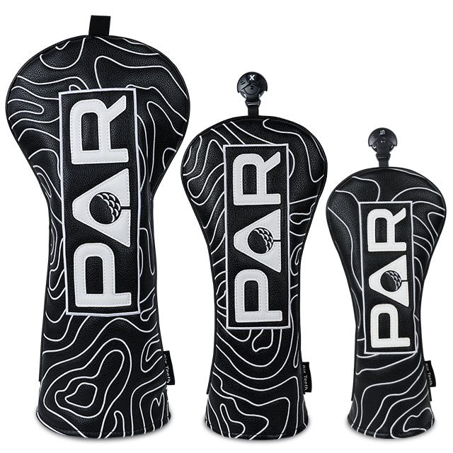 Craftsman Golf Map Pattern PAR Patch — Black