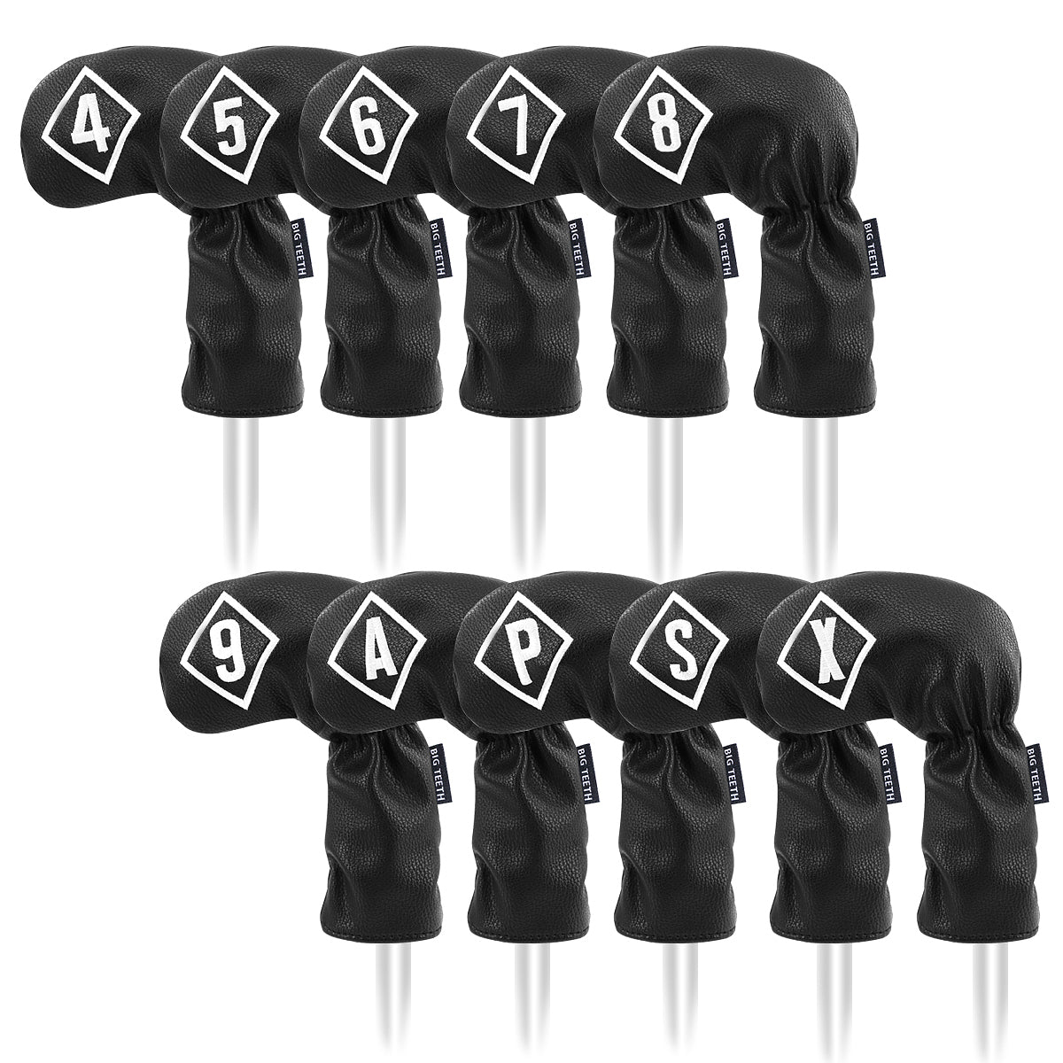Craftsman Golf Diamond Numbers — Black