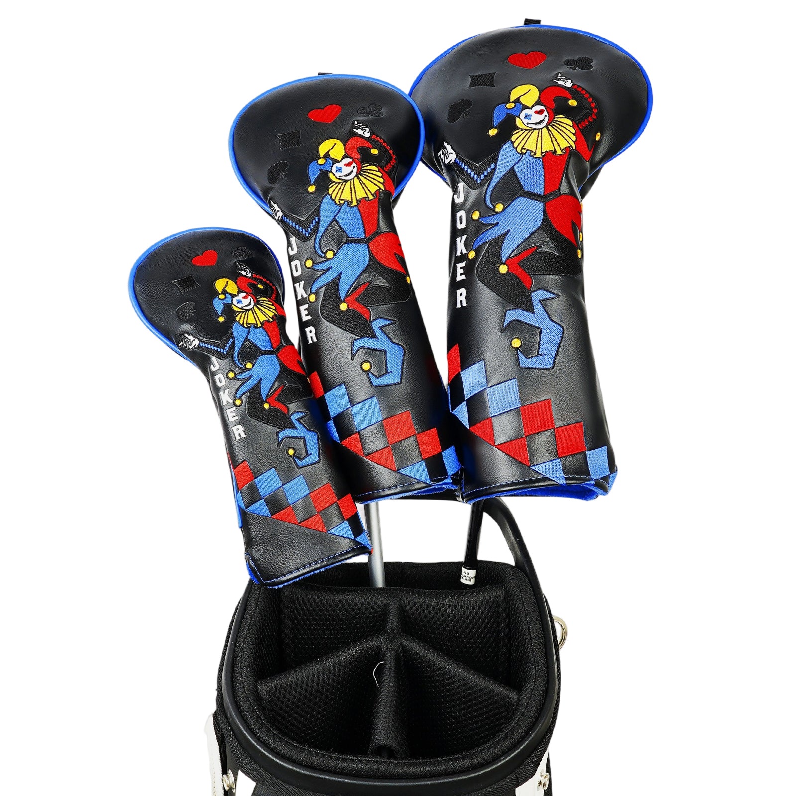 Craftsman Golf Poker Clown Wooden — Black