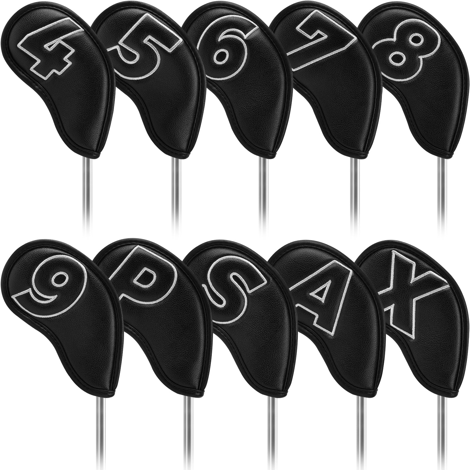 Craftsman Golf Stitch £¨4-9,P,A,S,X) — Black/Silver