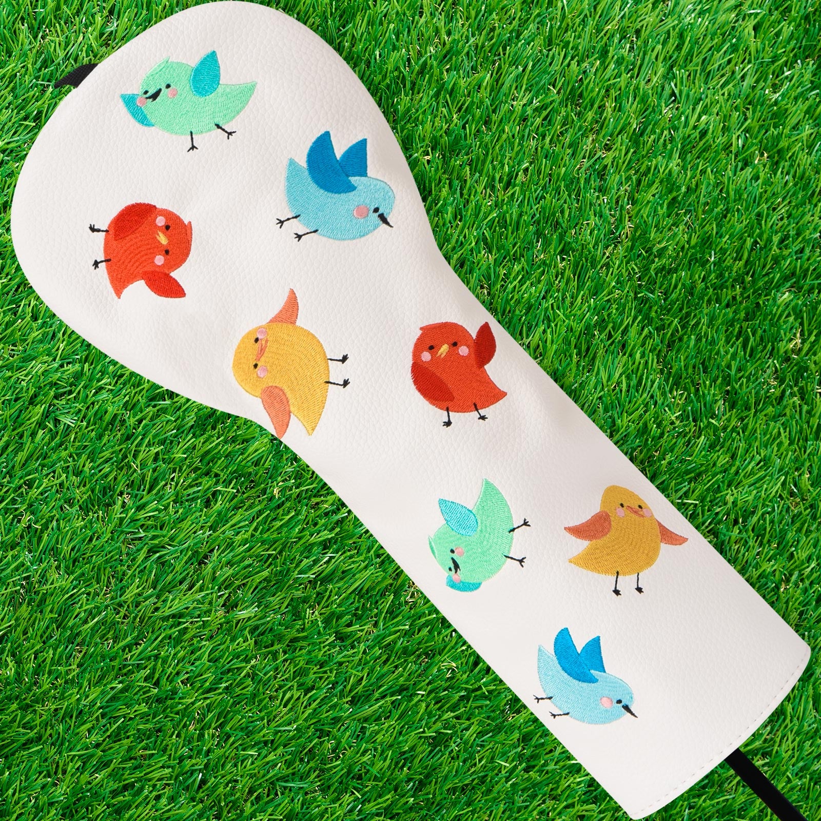 Craftsman Golf colorful bird — White