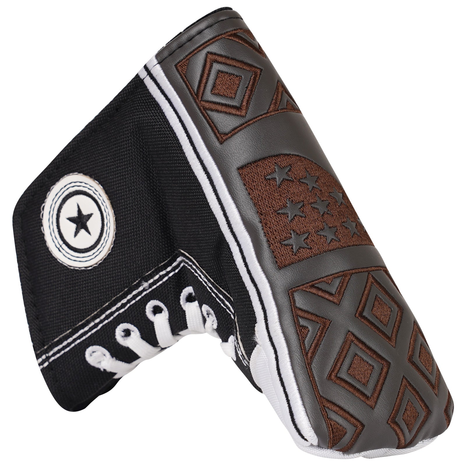 Craftsman Golf Oxford Cloth Shoes — Black