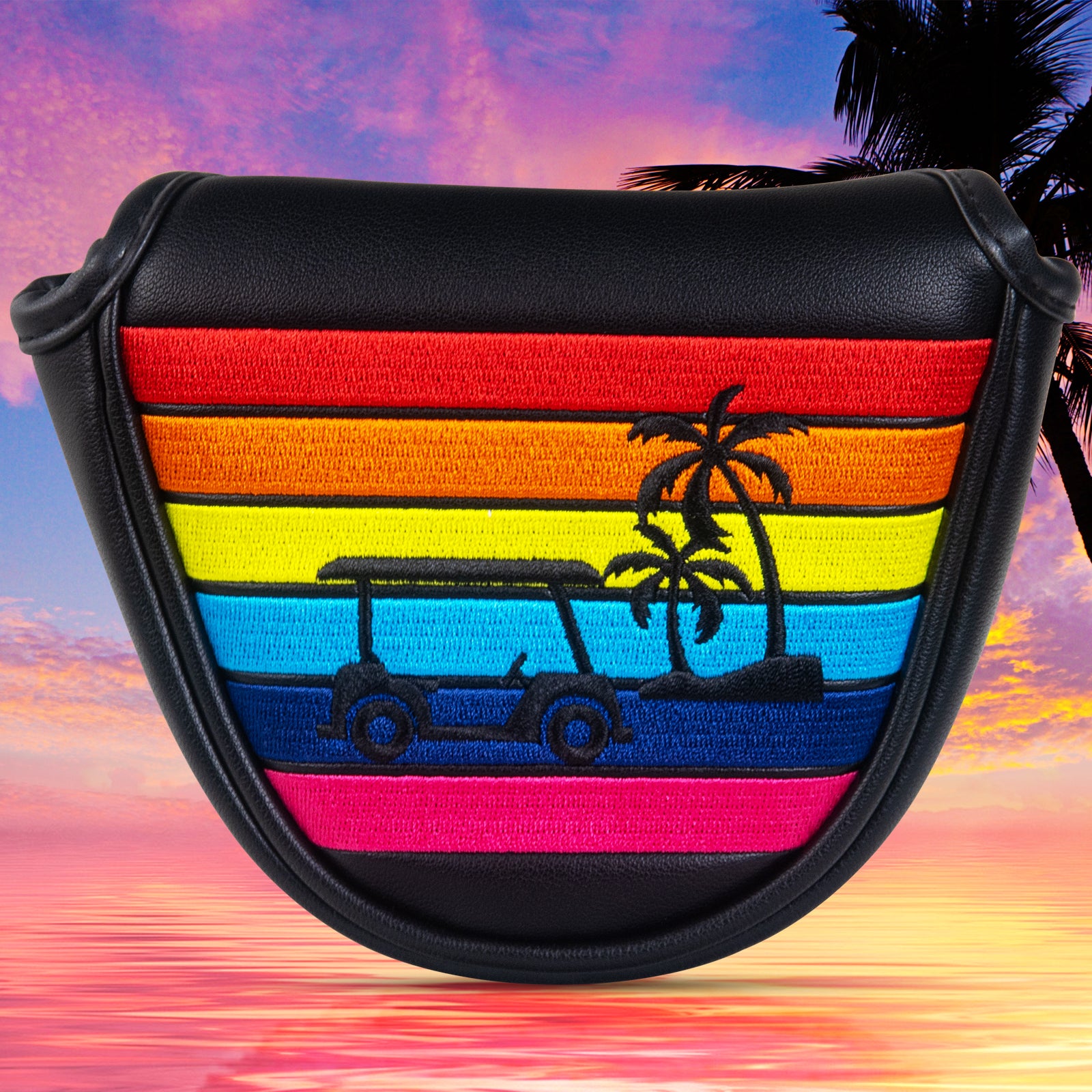 Craftsman Golf Rainbow Coconut Palm Heel Shafted — Black