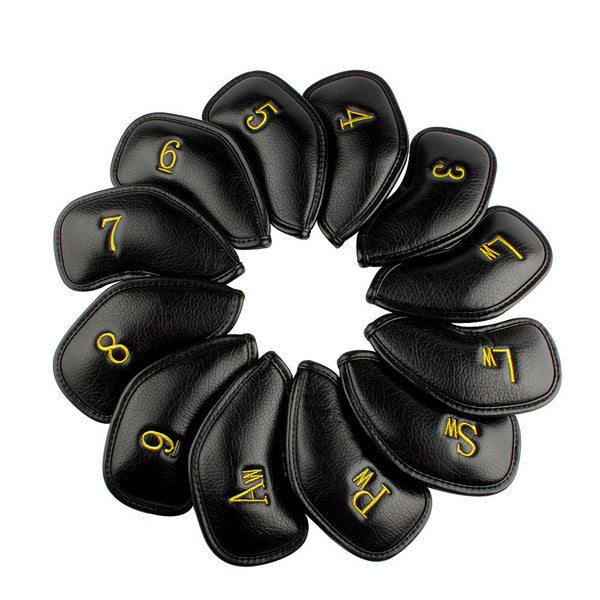 Craftsman Golf Numbers Embroidered — Gold
