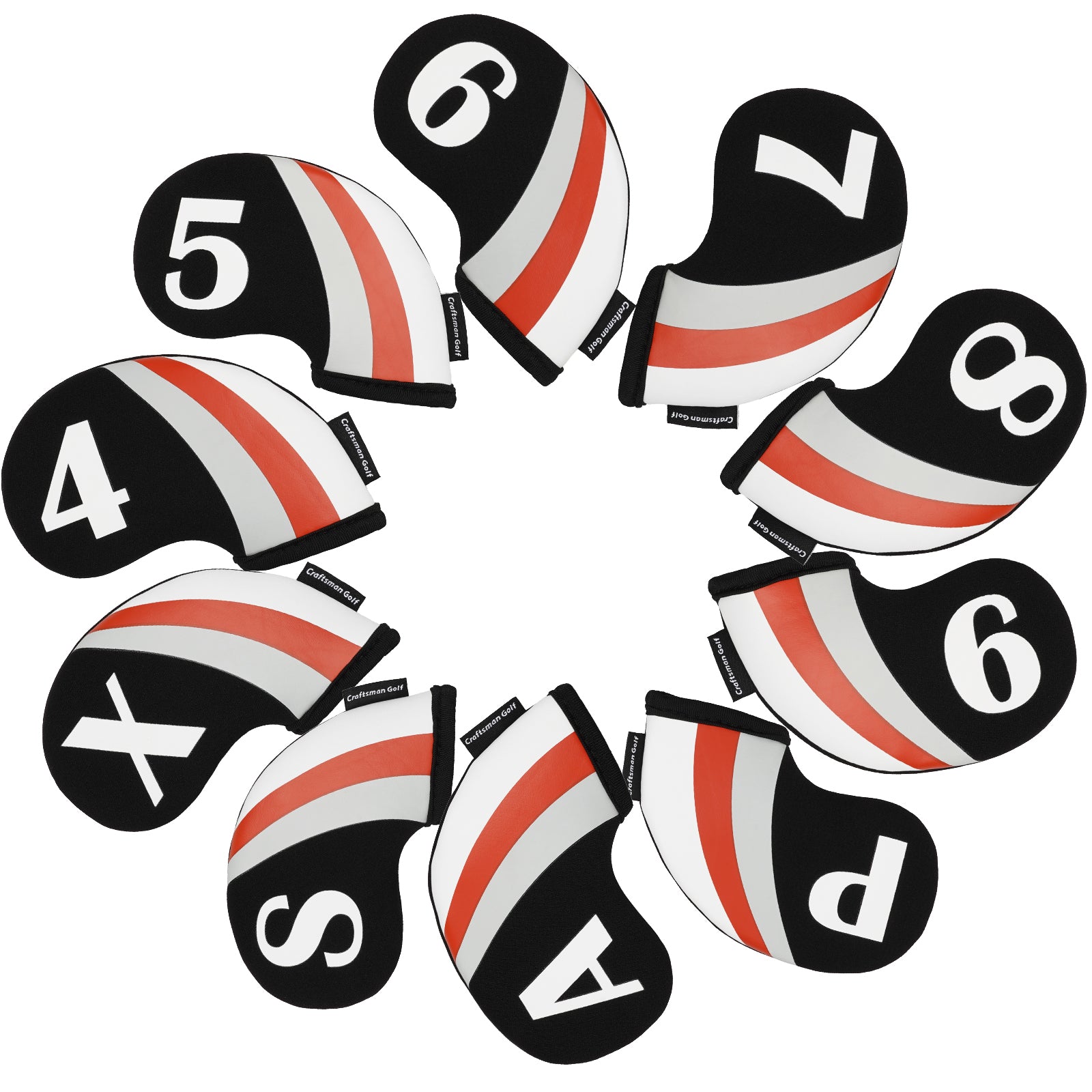 Craftsman Golf White& Black& Red