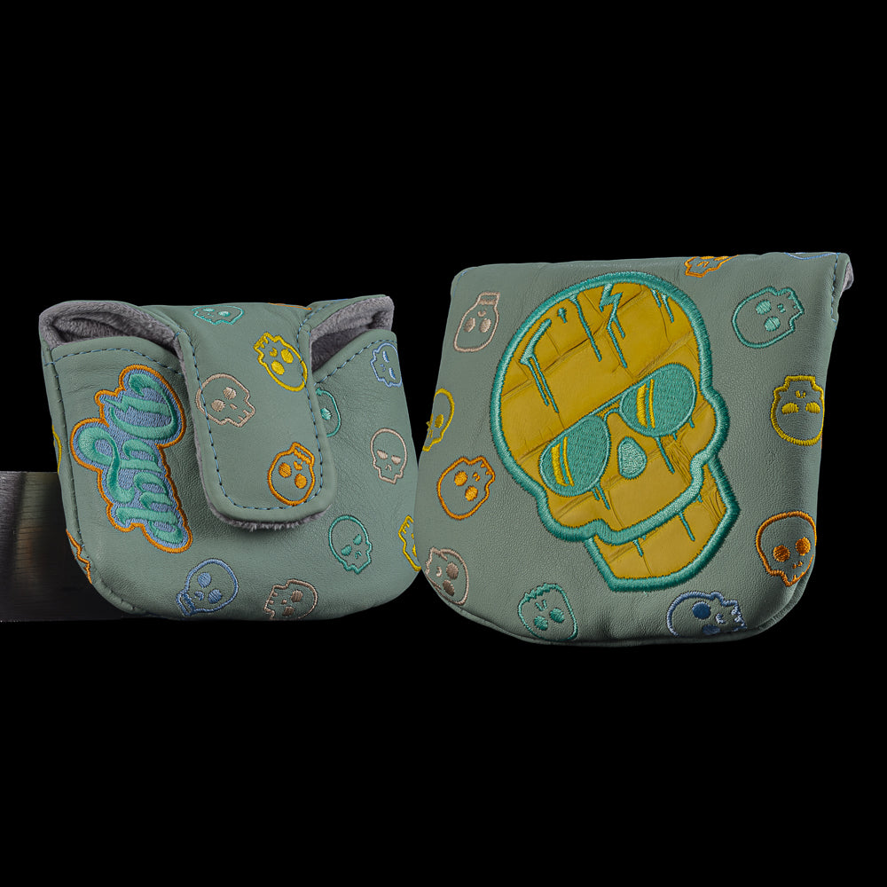 Real Deal Skull — Yellow Skull, Mint Base