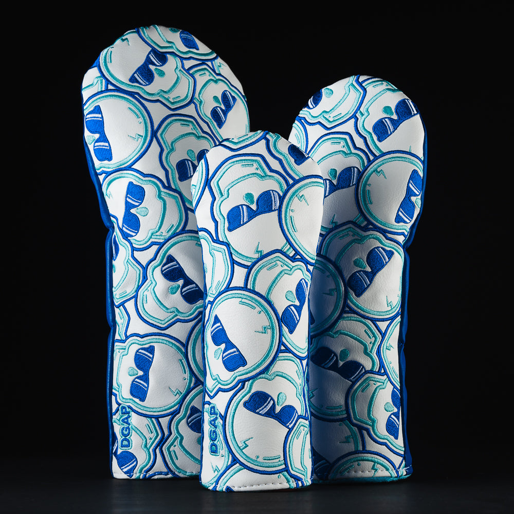 Don't Give A Putt Winter Blues Stacked Skulls