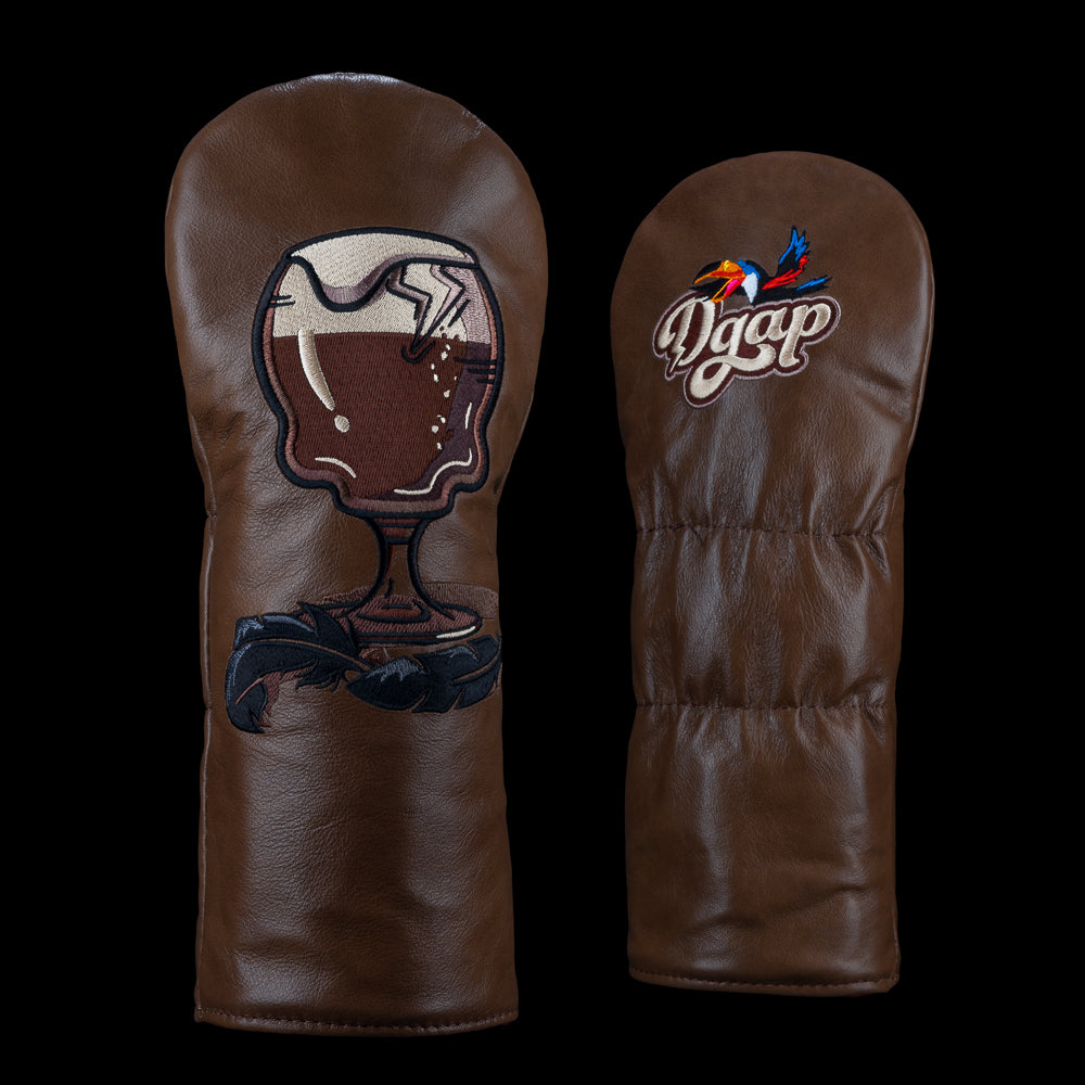 Don't Give A Putt Irish Stout Goblet Skull