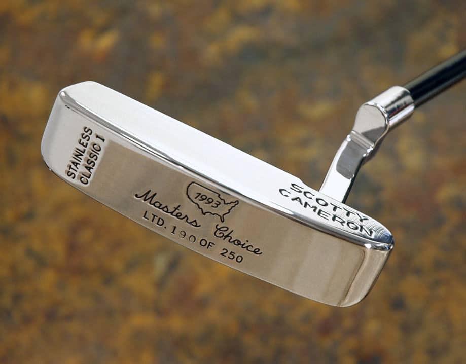 Scotty Cameron Limited Classic 1 Masters Choice — 1993-94