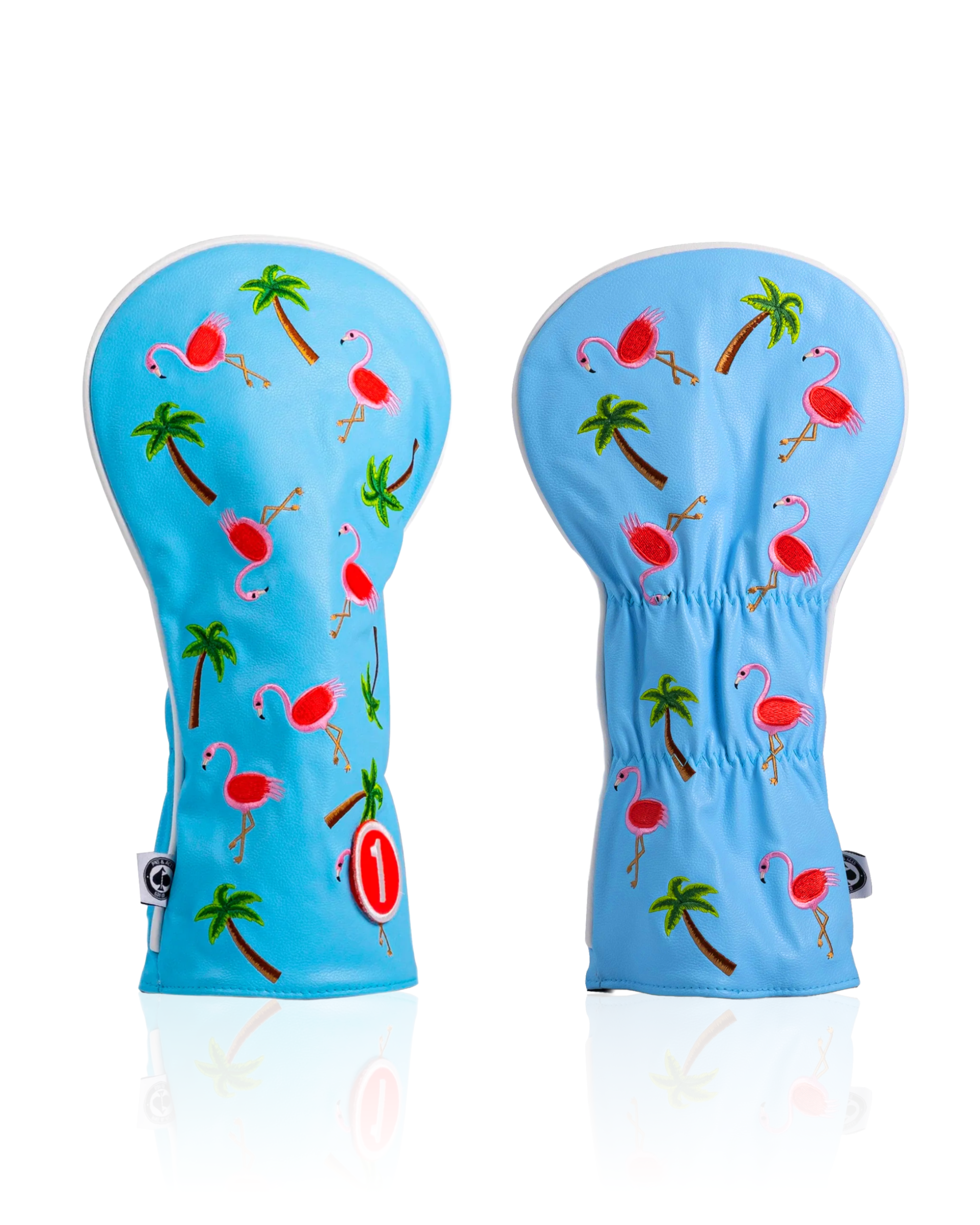 Pins and Aces Dancing Flamingos