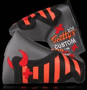 Scotty Cameron Industrial Junk Yard Dog — Orange Striped