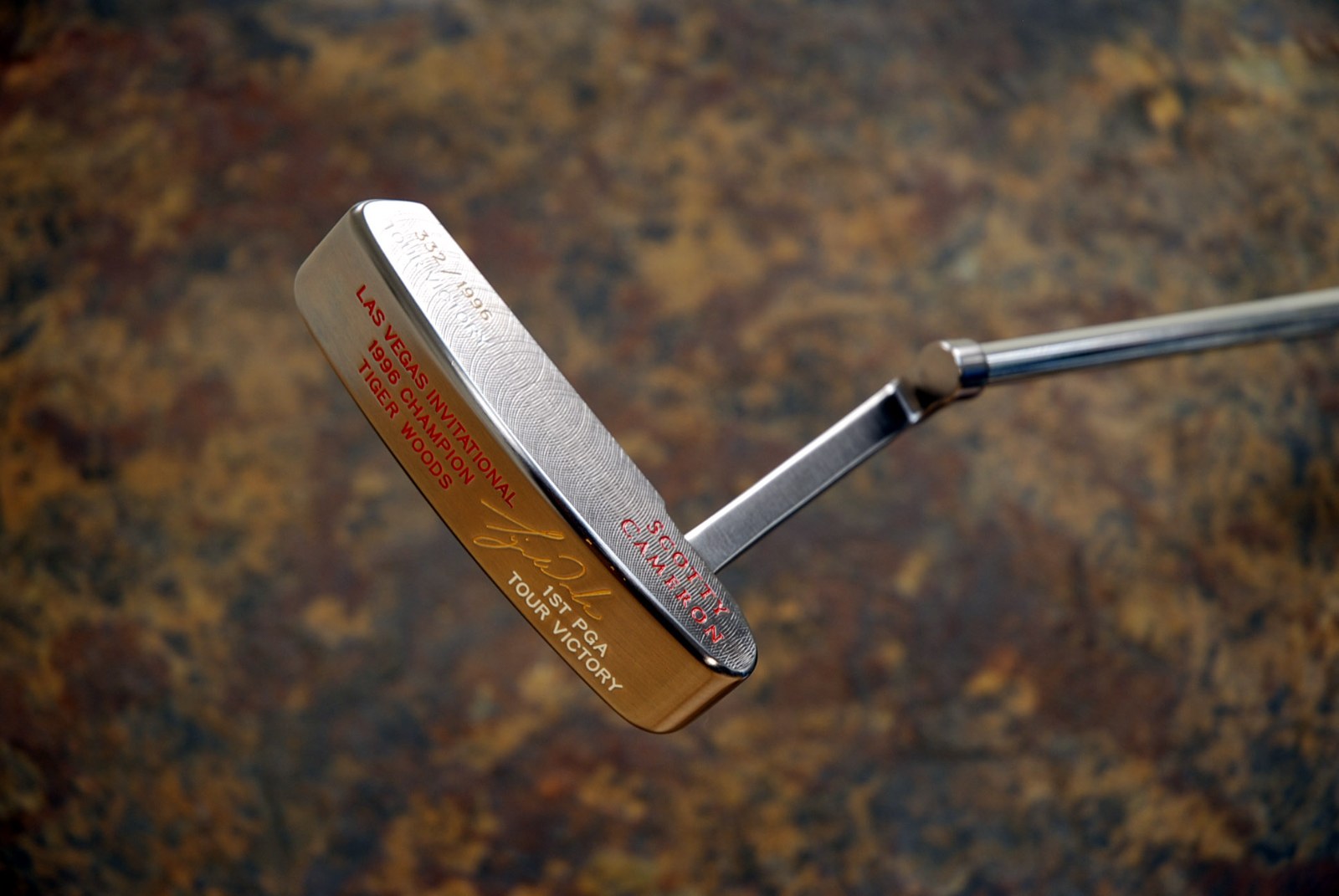 Scotty Cameron Tiger Woods 1996 Las Vegas Victory
