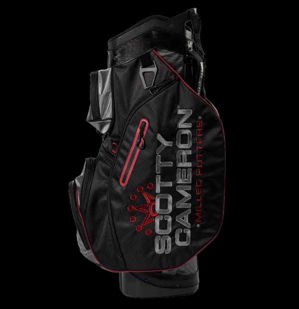 Scotty Cameron Cart Bag - Explorer — Black-Gray-Red