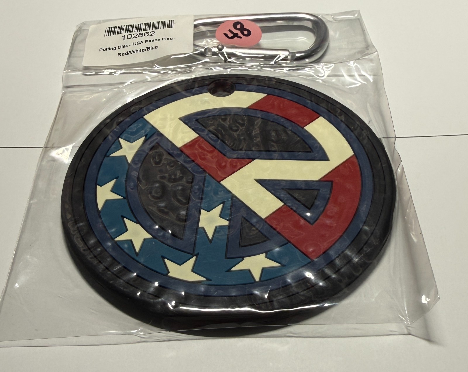 Scotty Cameron Peace Sign Putting Disc — Stars & Stripes