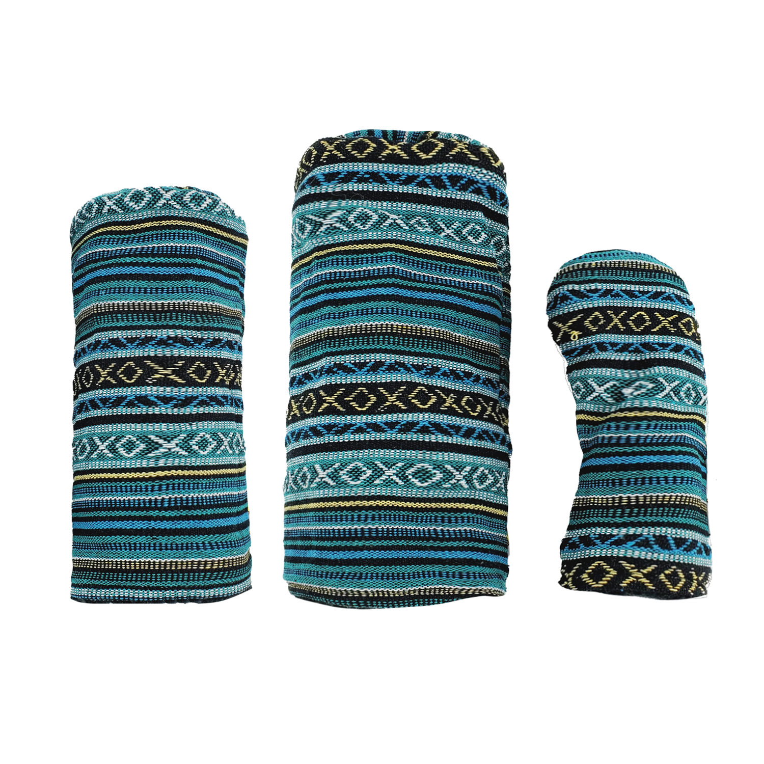 Peacock Blue Hand-Woven