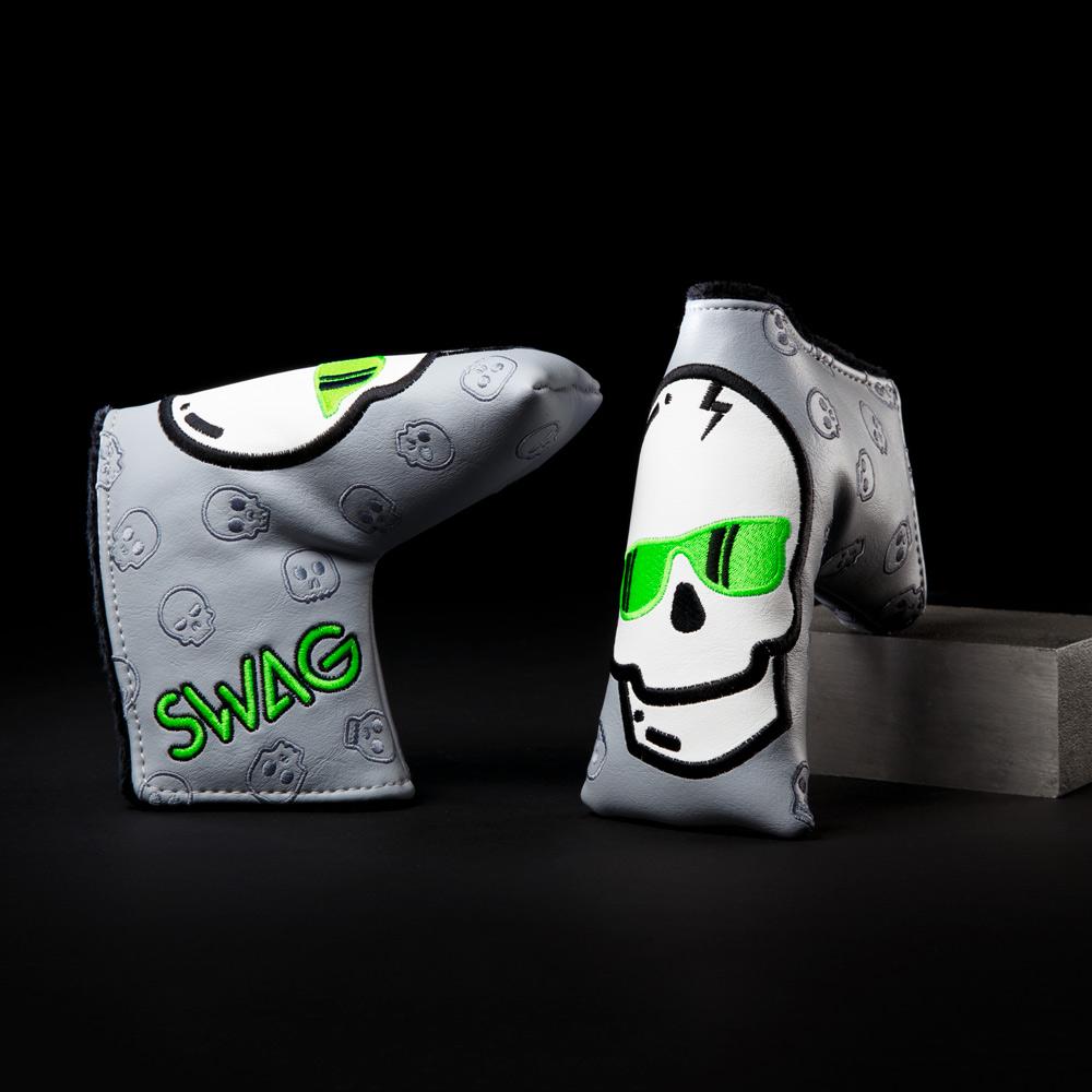 Swag Golf Silver & Ecto Skull