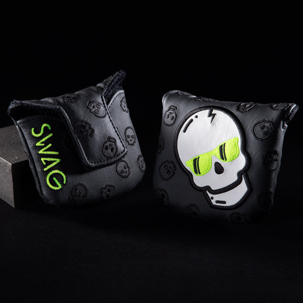 Swag Golf Black & Bolt Skull