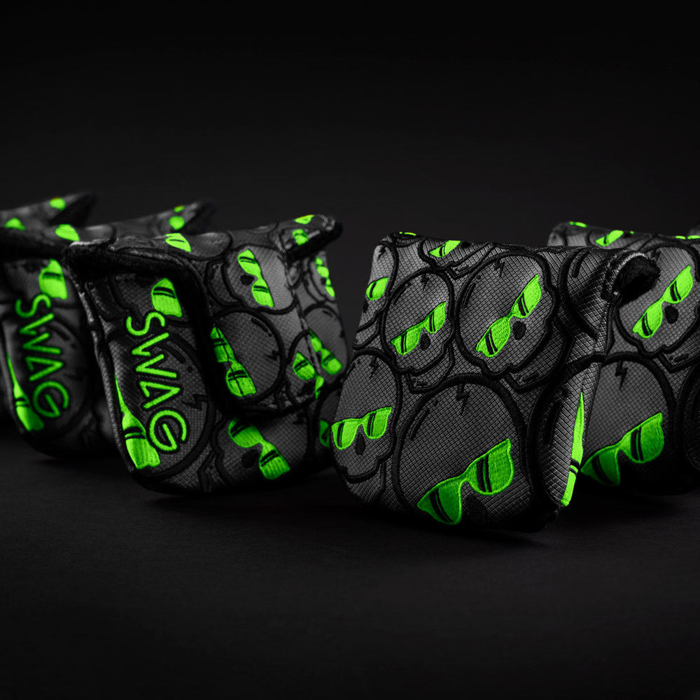 Ecto Green Concentric Skulls