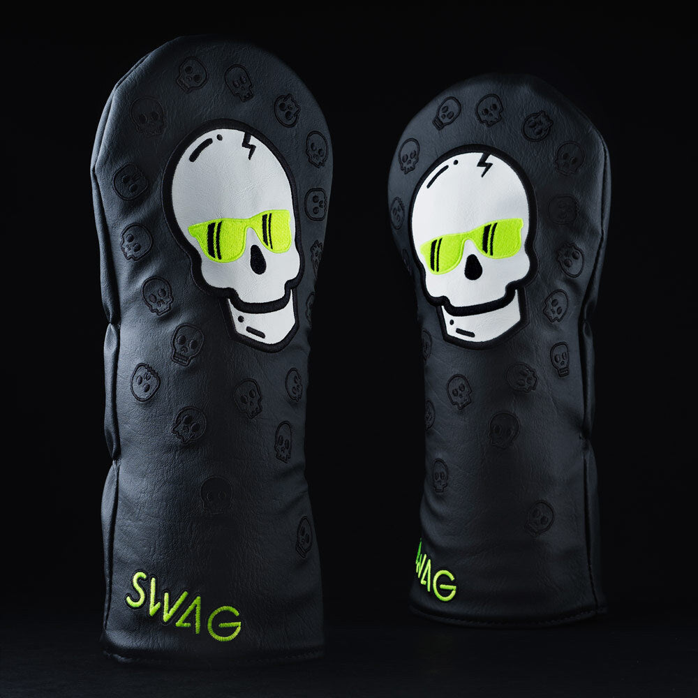 Swag Golf Black & Bolt Skull