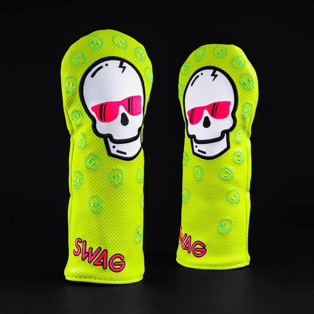 Swag Golf Pink & Bolt Skull