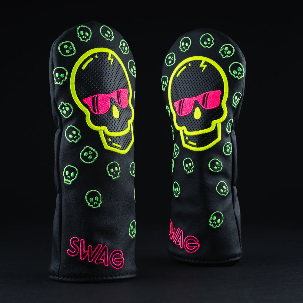 Swag Golf Pink & Bolt Skull